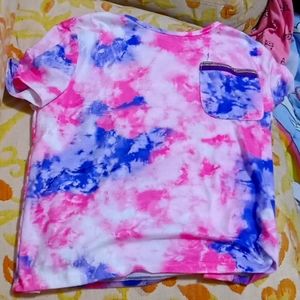 Shien kids tie die top